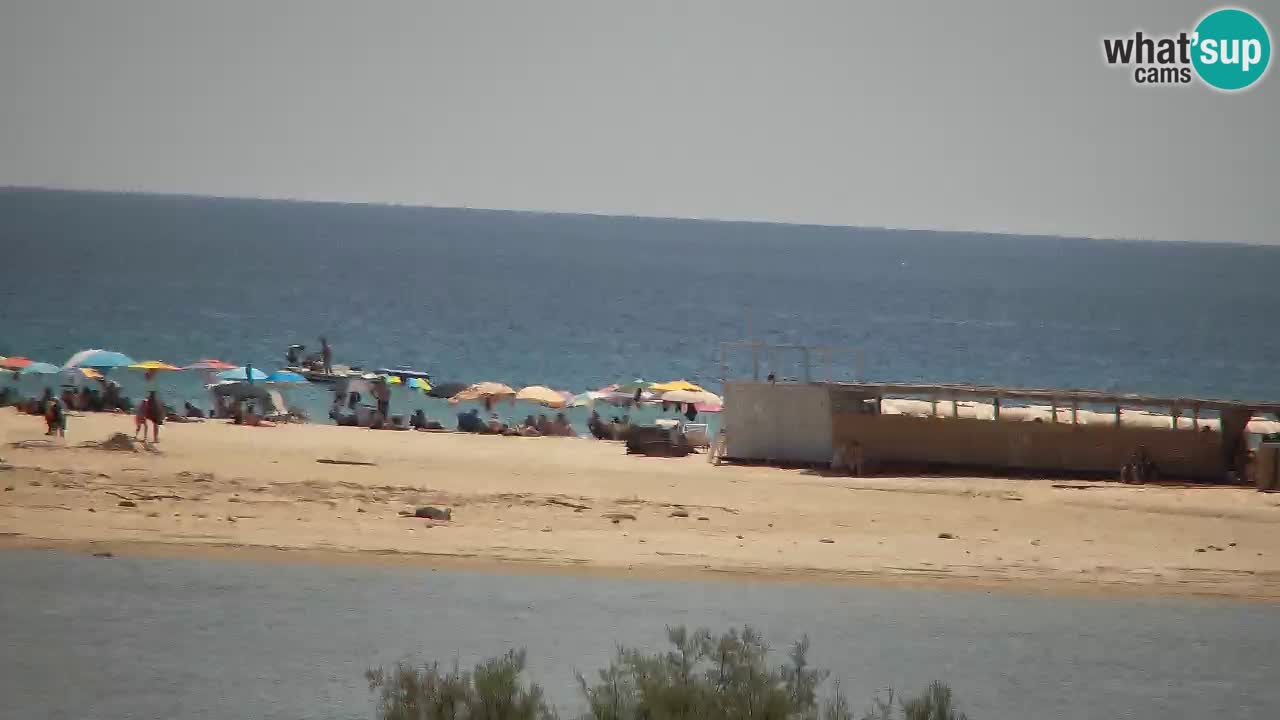 Webcam Chia – Spiaggia Su Giudeu in diretta