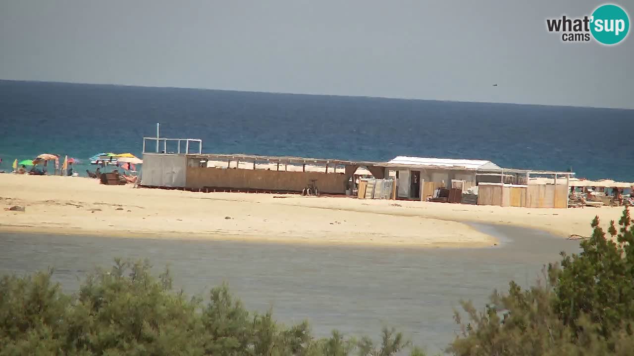 Webcam Chia – Spiaggia Su Giudeu in diretta