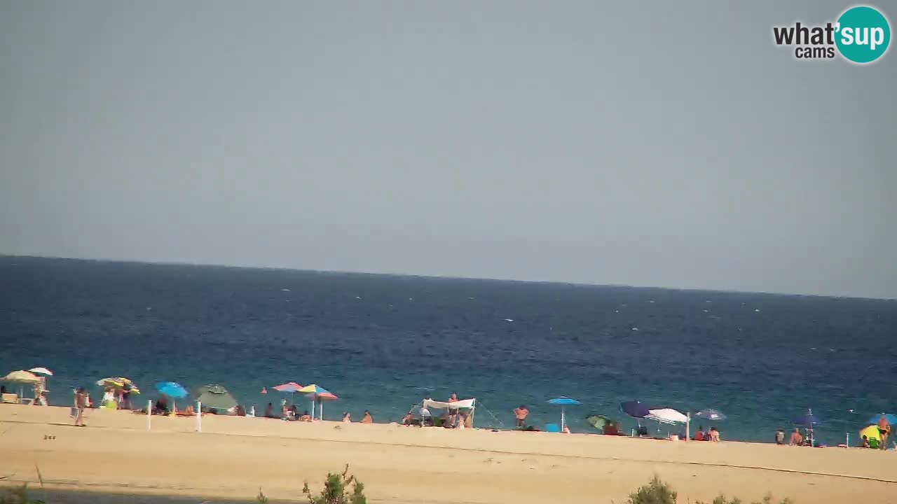 Webcam Chia – Live View of Su Giudeu Beach