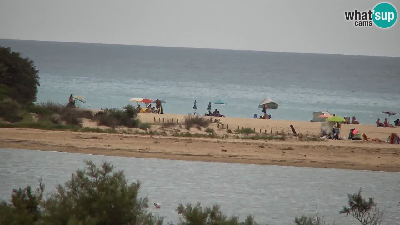Webcam Chia – Vista en directo de la playa Su Giudeu