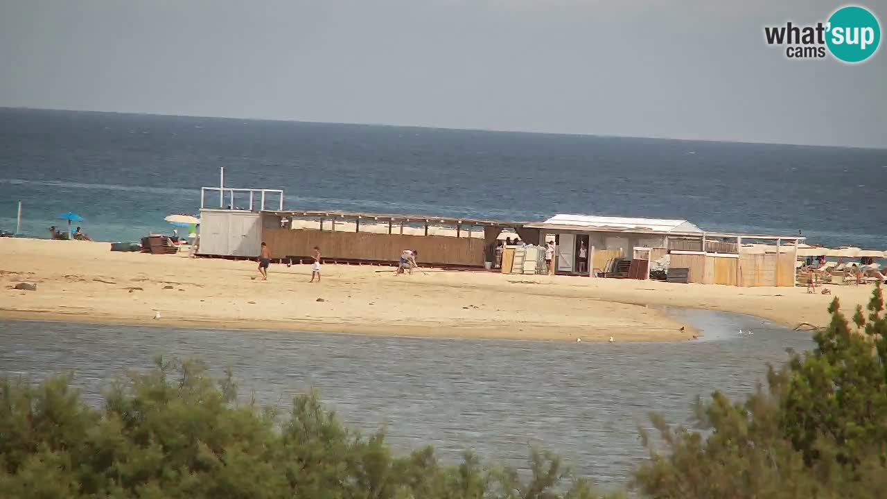 Webcam Chia – Spiaggia Su Giudeu in diretta