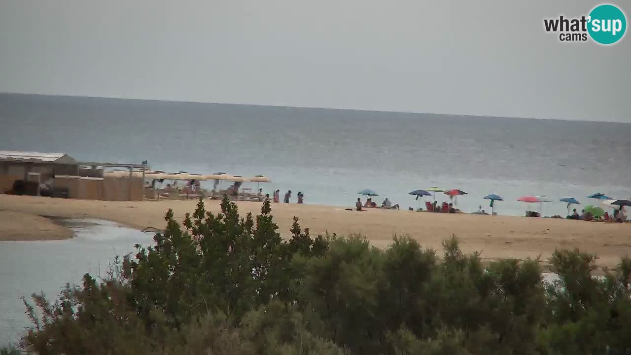 Webcam Chia – Spiaggia Su Giudeu in diretta