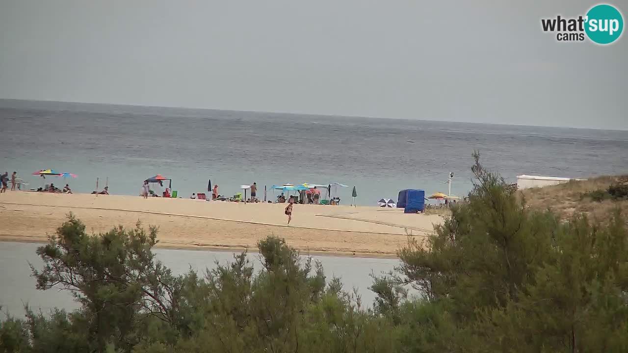 Spletna kamera Chia – Pogled v živo na plažo Su Giudeu