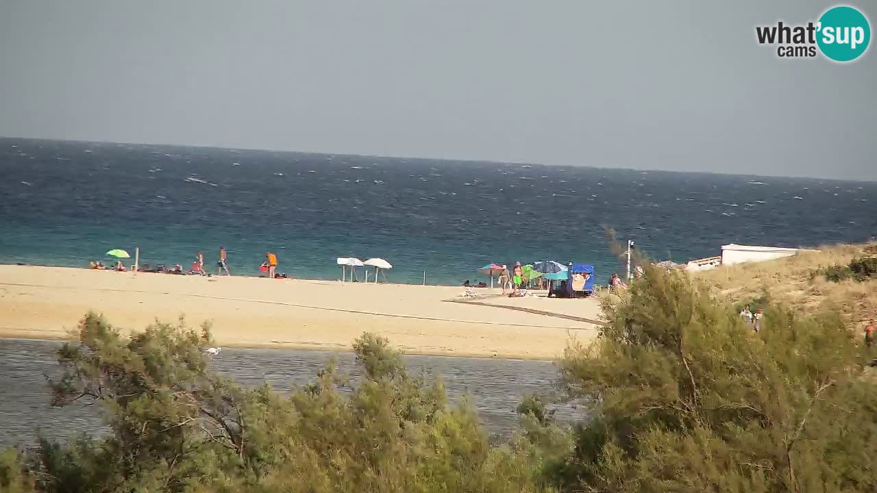 Webcam Chia – Vista en directo de la playa Su Giudeu