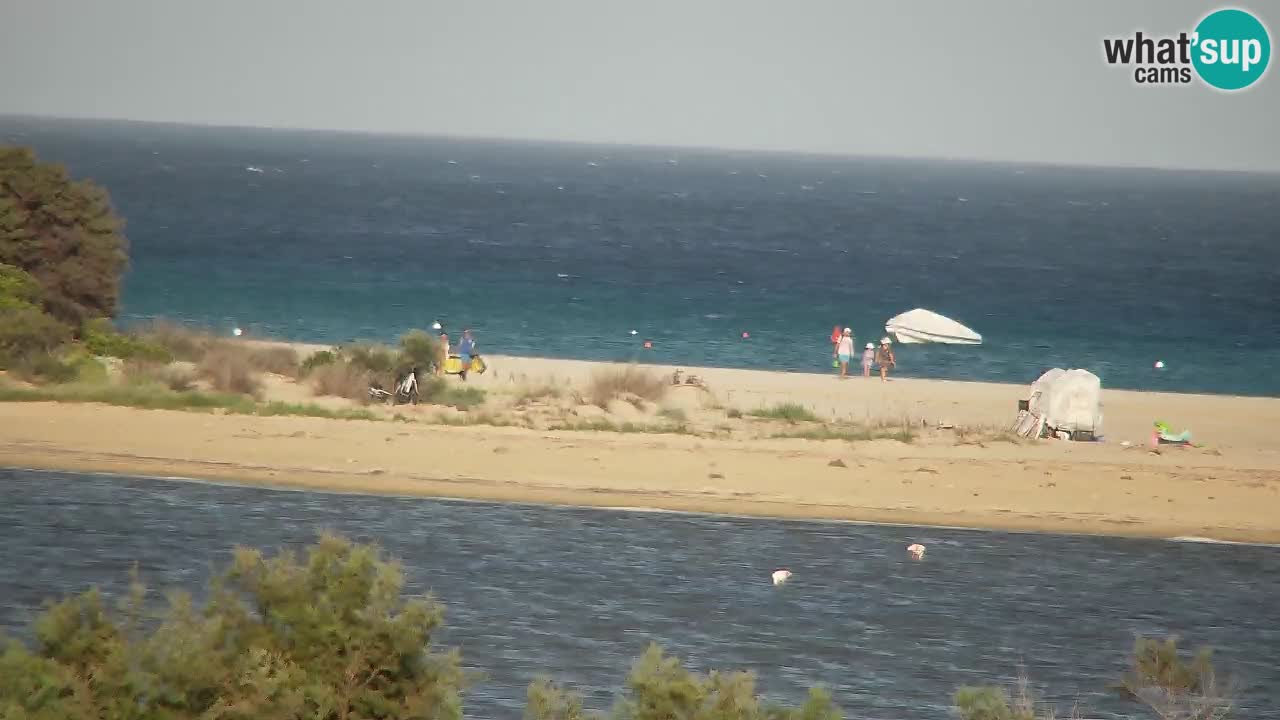 Webcam Chia – Spiaggia Su Giudeu in diretta