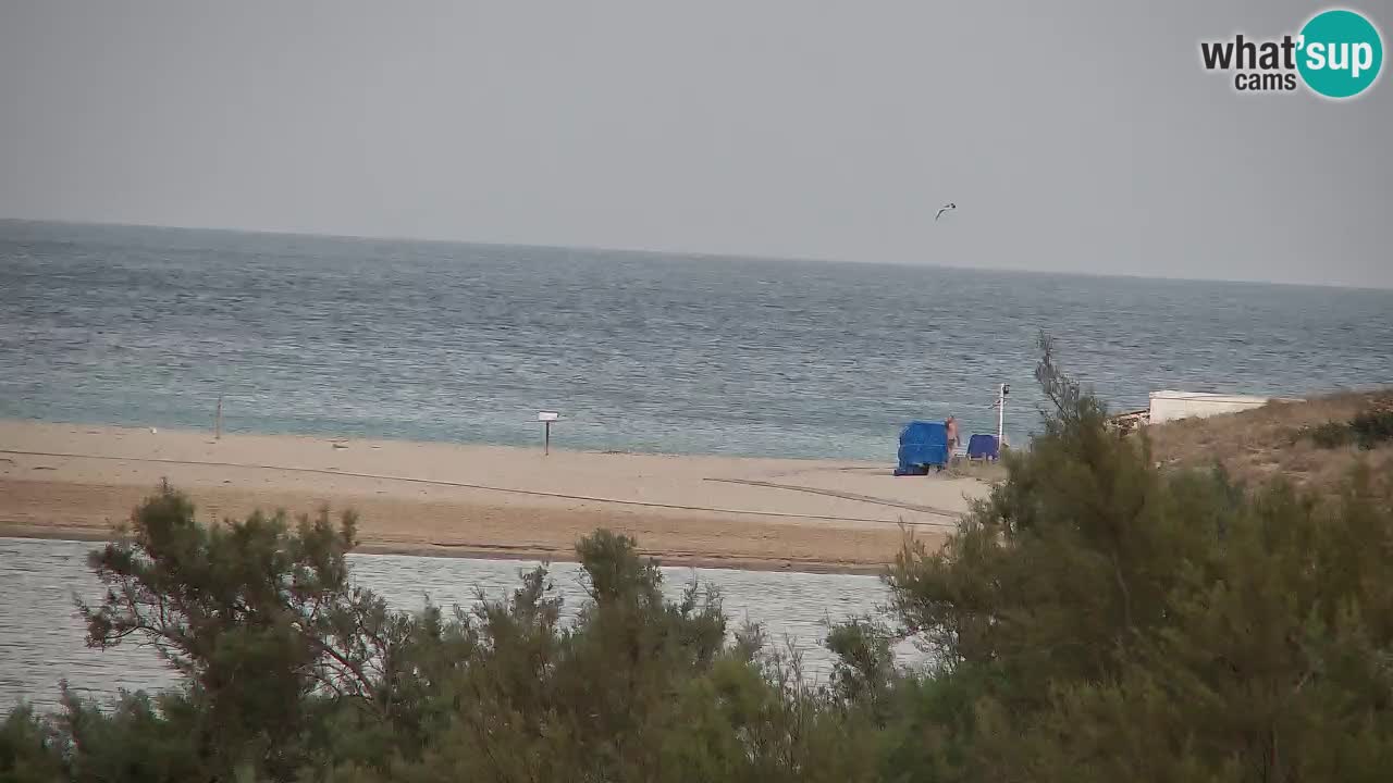 Webcam Chia – Vista en directo de la playa Su Giudeu