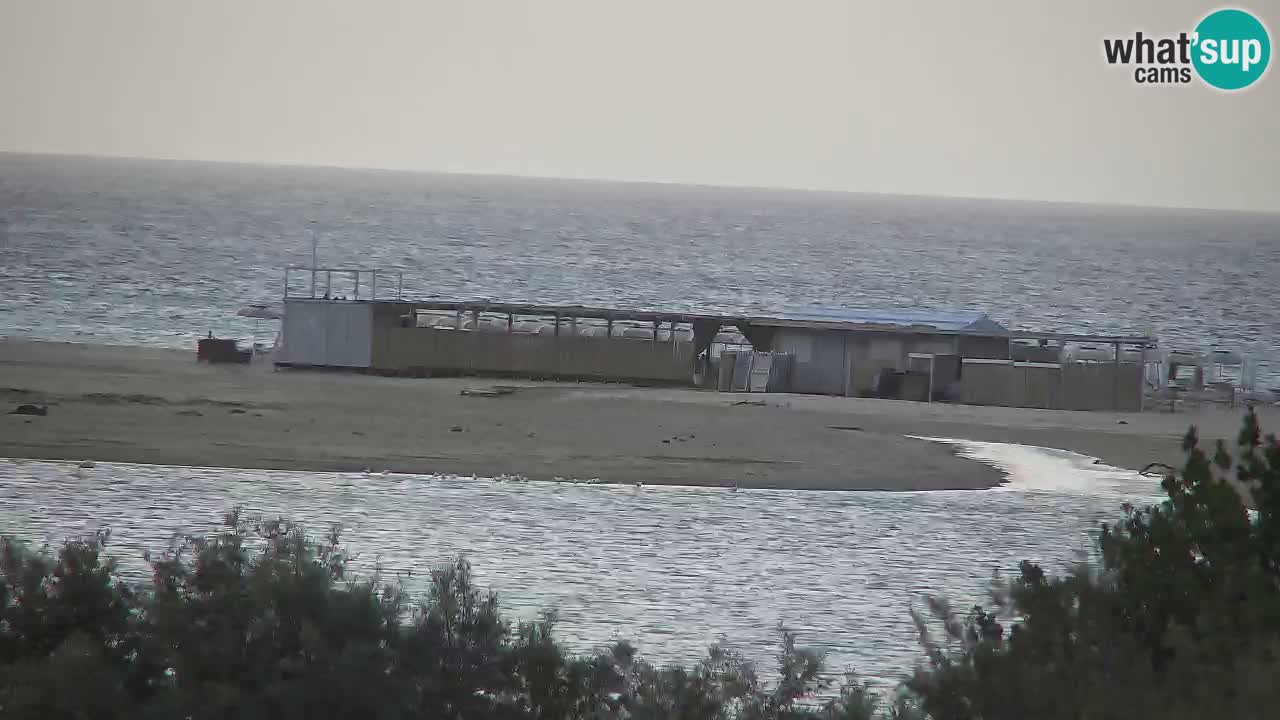 Webcam Chia – Vue en direct de la plage Su Giudeu