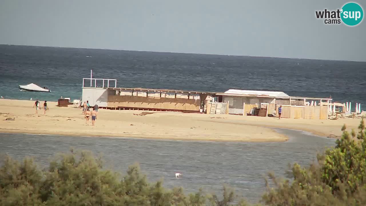 Webcam Chia – Spiaggia Su Giudeu in diretta