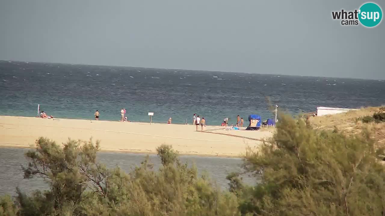 Webcam Chia – Vue en direct de la plage Su Giudeu