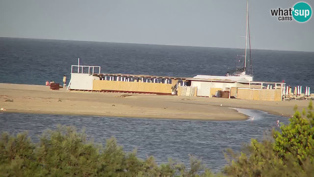 Web kamera Chia – Pogled uživo na plažu Su Giudeu