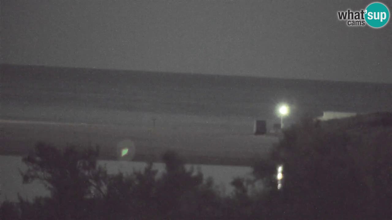 Webcam Chia – Vista en directo de la playa Su Giudeu