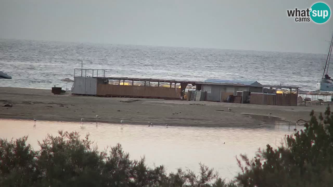 Webcam Chia – Vista en directo de la playa Su Giudeu