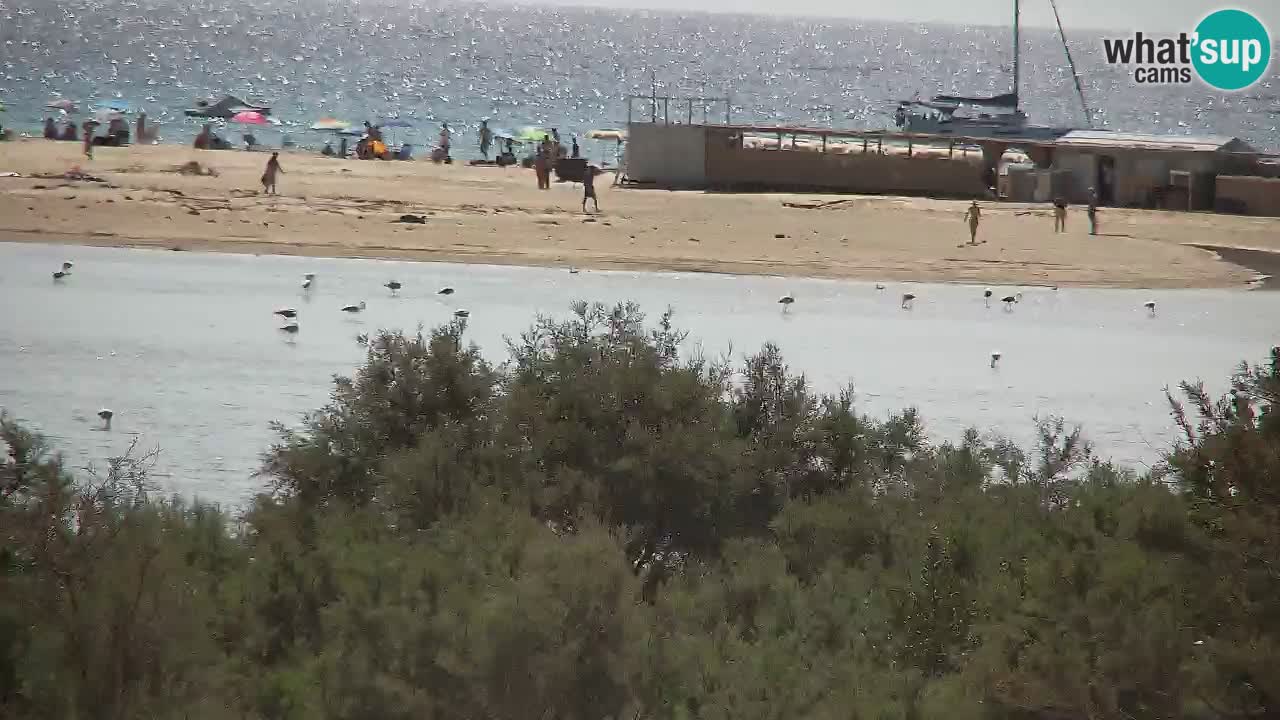 Webcam Chia – Spiaggia Su Giudeu in diretta