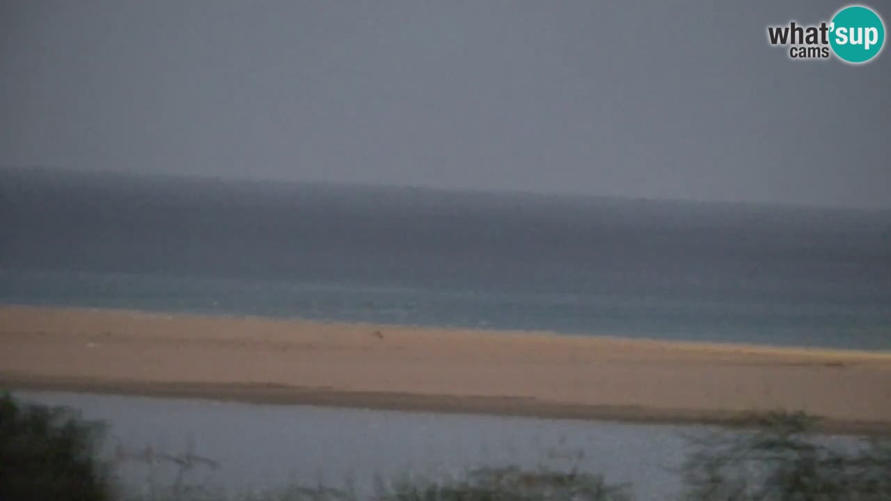 Webcam Chia – Vue en direct de la plage Su Giudeu