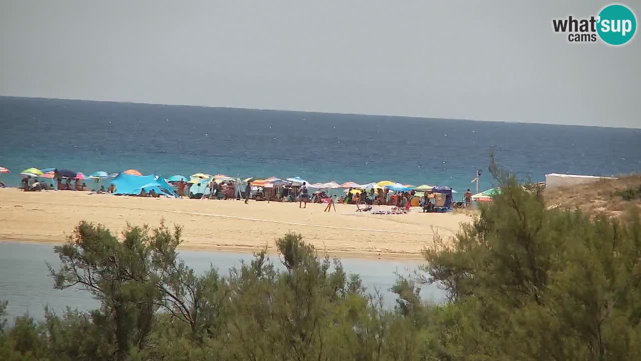 Webcam Chia – Live View of Su Giudeu Beach
