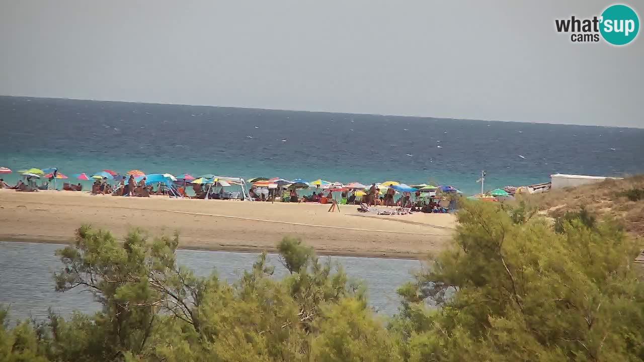 Webcam Chia – Liveblick auf den Strand Su Giudeu