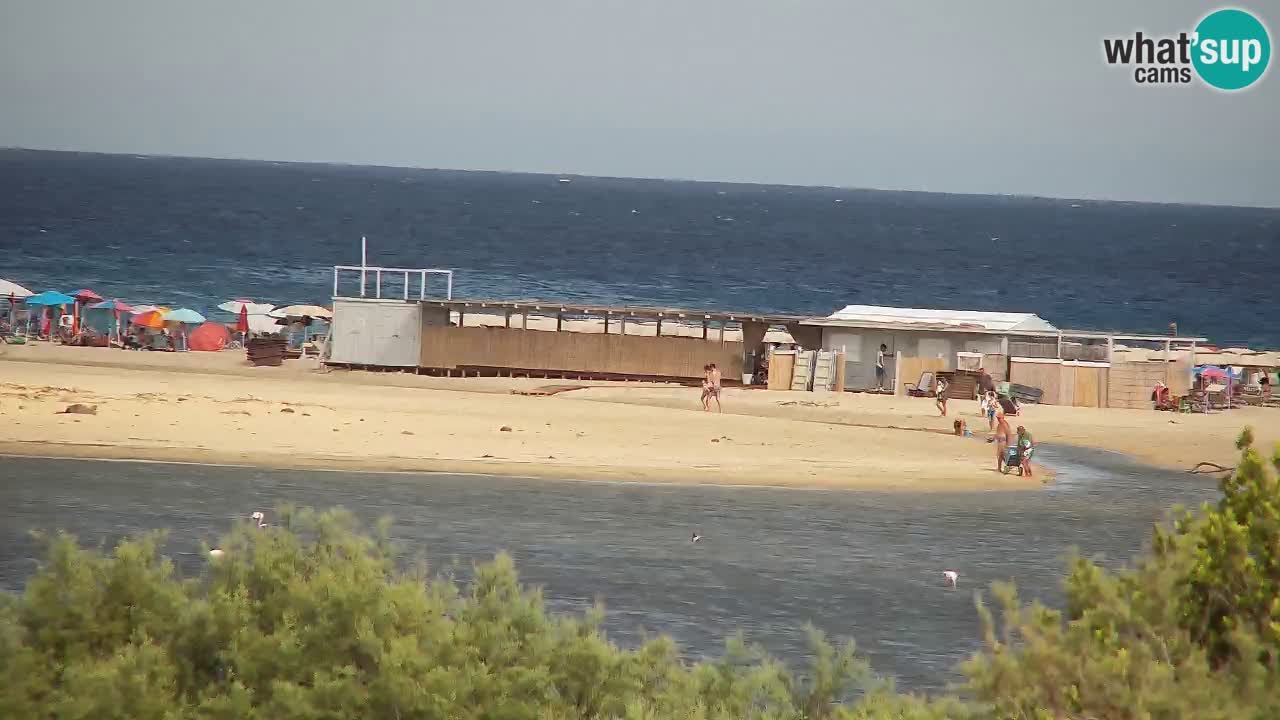 Webcam Chia – Spiaggia Su Giudeu in diretta
