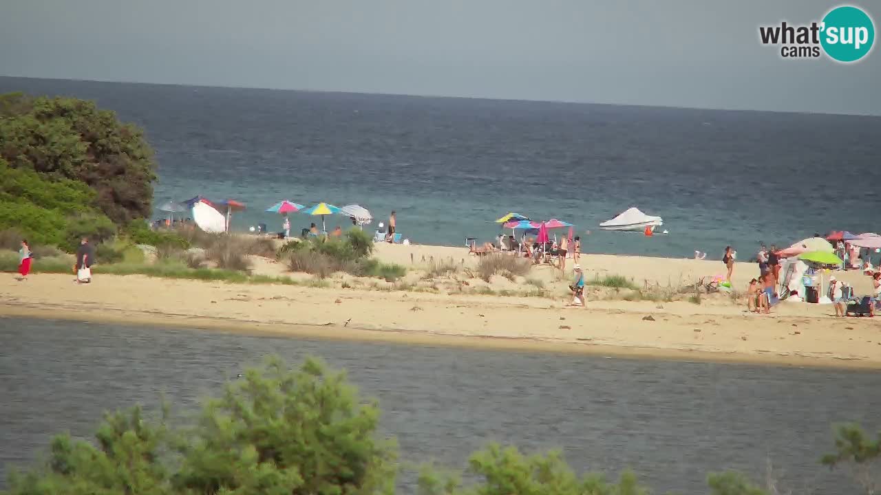 Webcam Chia – Liveblick auf den Strand Su Giudeu