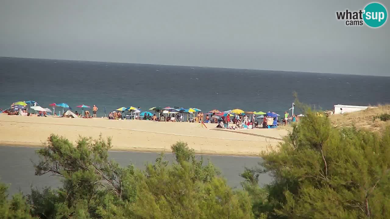 Webcam Chia – Vista en directo de la playa Su Giudeu