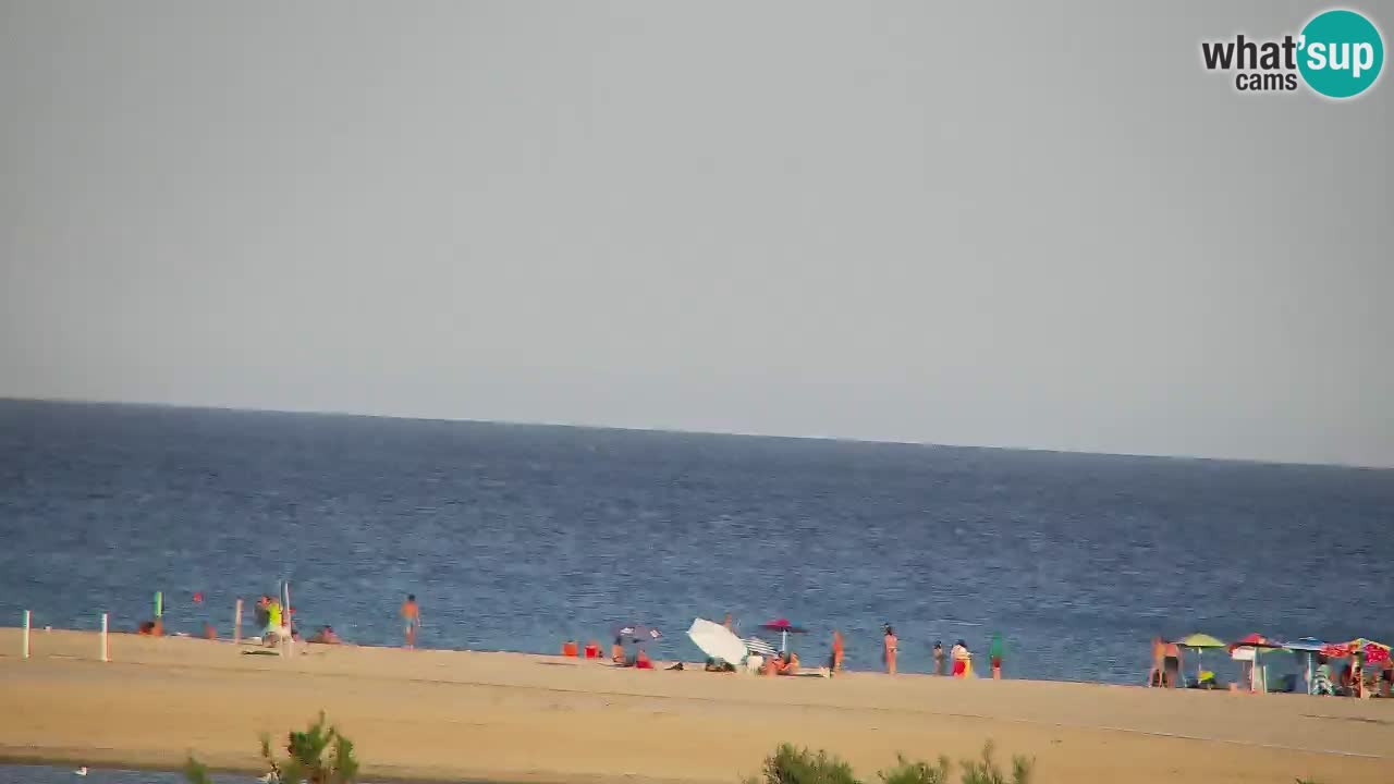 Webcam Chia – Live View of Su Giudeu Beach