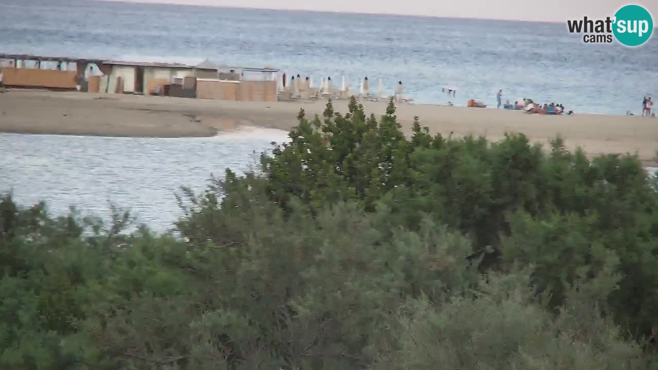 Webcam Chia – Live View of Su Giudeu Beach