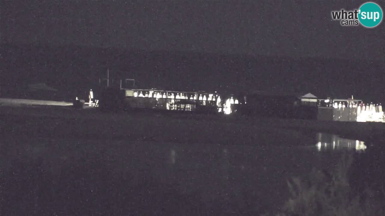 Webcam Chia – Vista en directo de la playa Su Giudeu