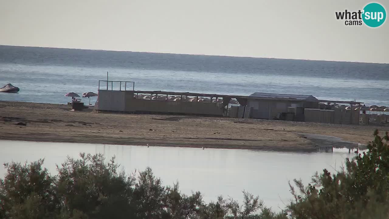 Spletna kamera Chia – Pogled v živo na plažo Su Giudeu