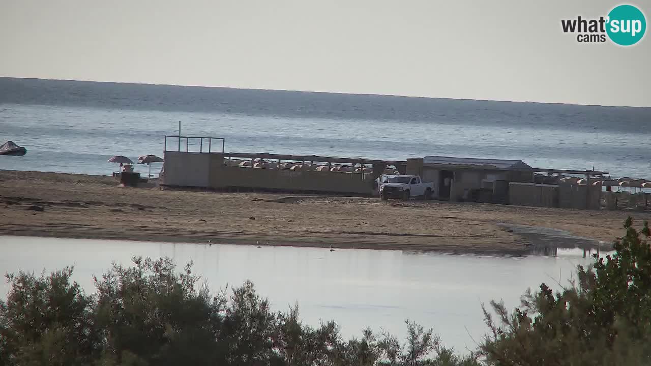 Webcam Chia – Vue en direct de la plage Su Giudeu