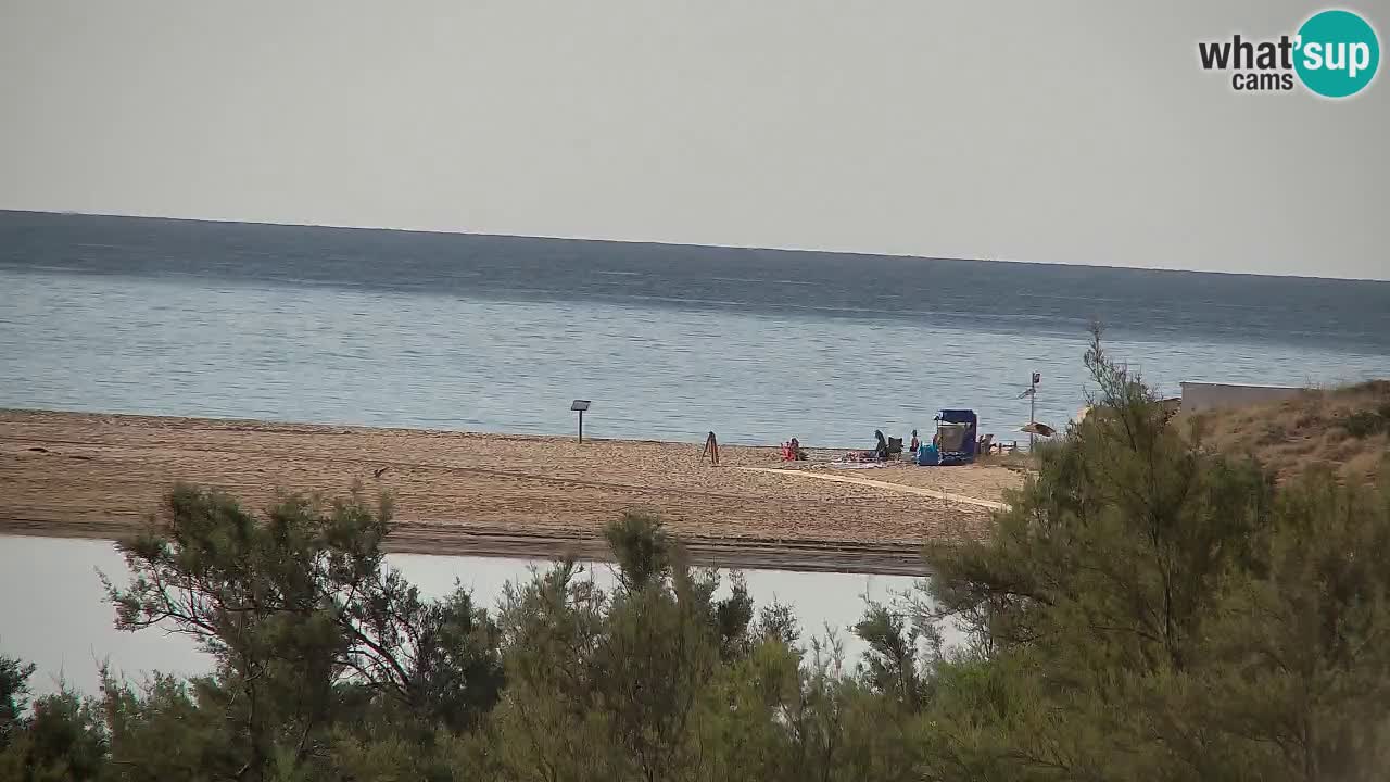 Webcam Chia – Vista en directo de la playa Su Giudeu