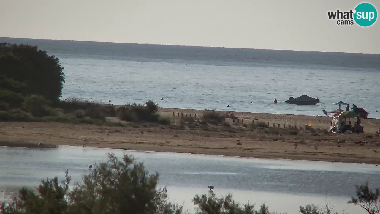 Webcam Chia – Vista en directo de la playa Su Giudeu