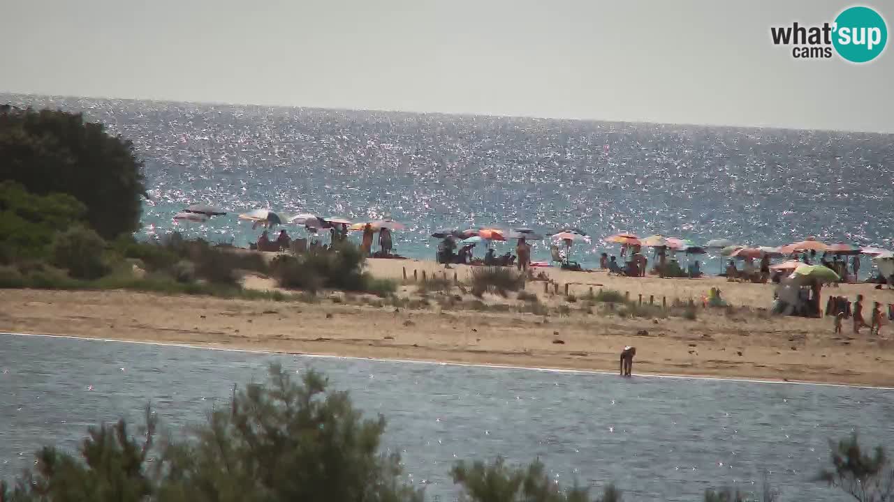 Web kamera Chia – Pogled uživo na plažu Su Giudeu
