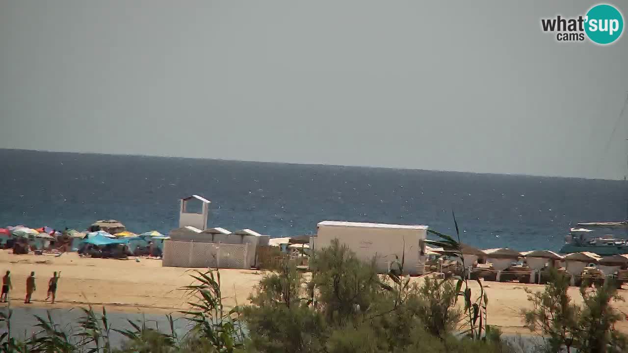 Webcam Chia – Spiaggia Su Giudeu in diretta