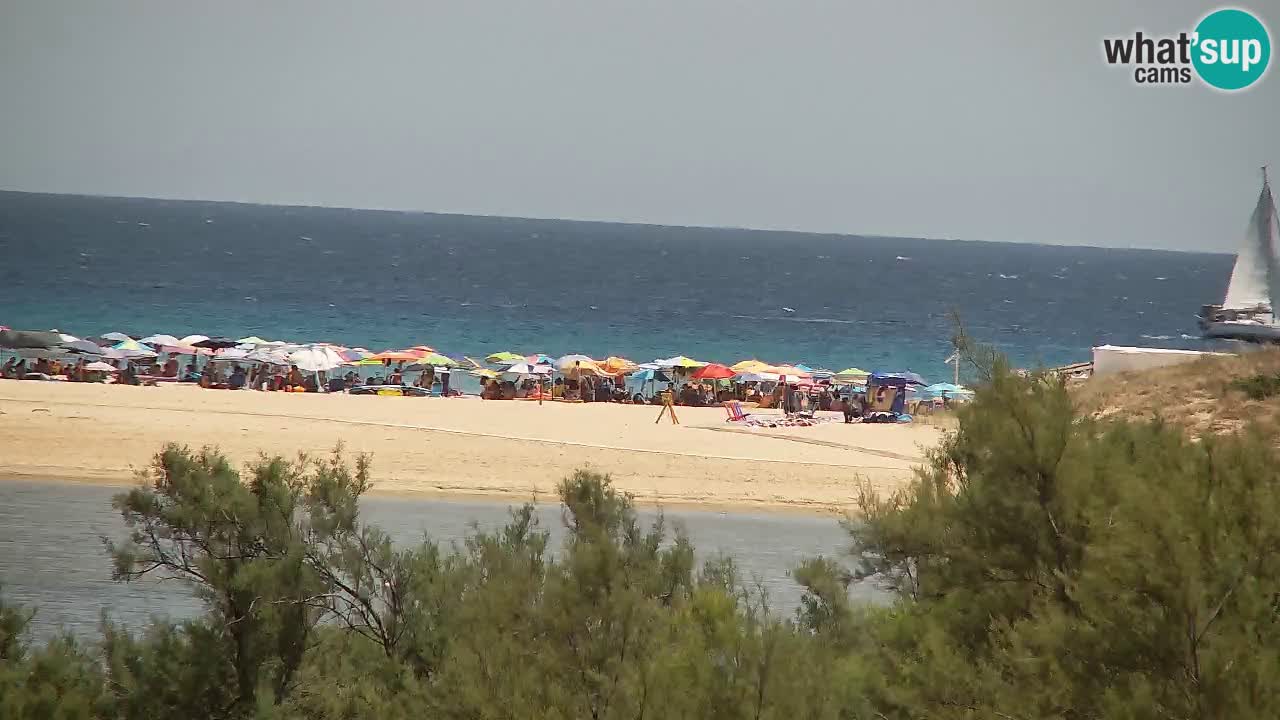 Webcam Chia – Live View of Su Giudeu Beach