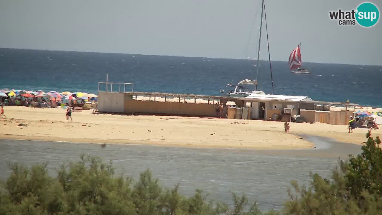 Web kamera Chia – Pogled uživo na plažu Su Giudeu