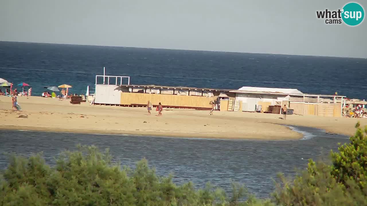 Webcam Chia – Liveblick auf den Strand Su Giudeu