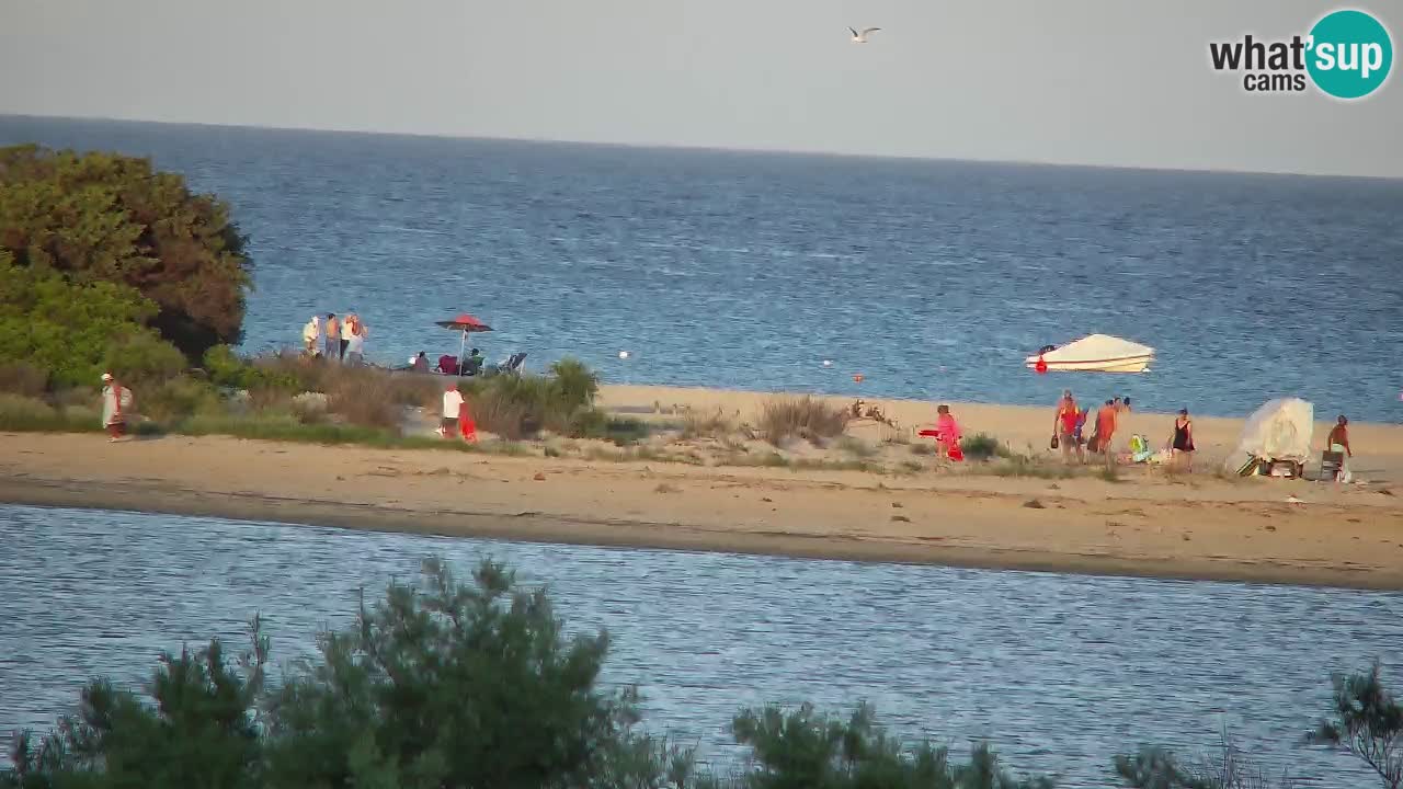 Webcam Chia – Vista en directo de la playa Su Giudeu