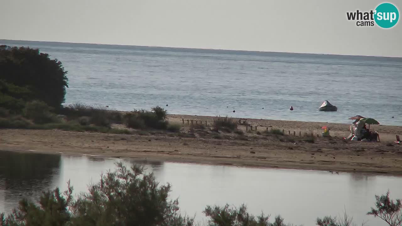 Spletna kamera Chia – Pogled v živo na plažo Su Giudeu