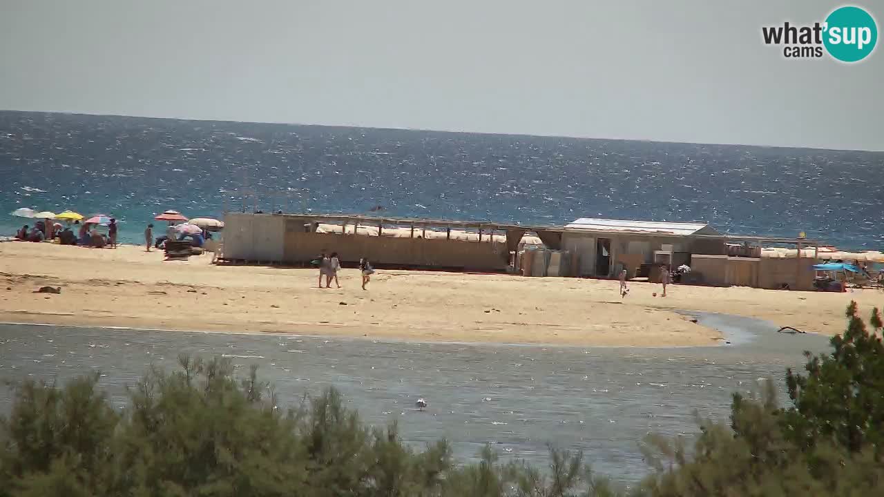Webcam Chia – Live View of Su Giudeu Beach