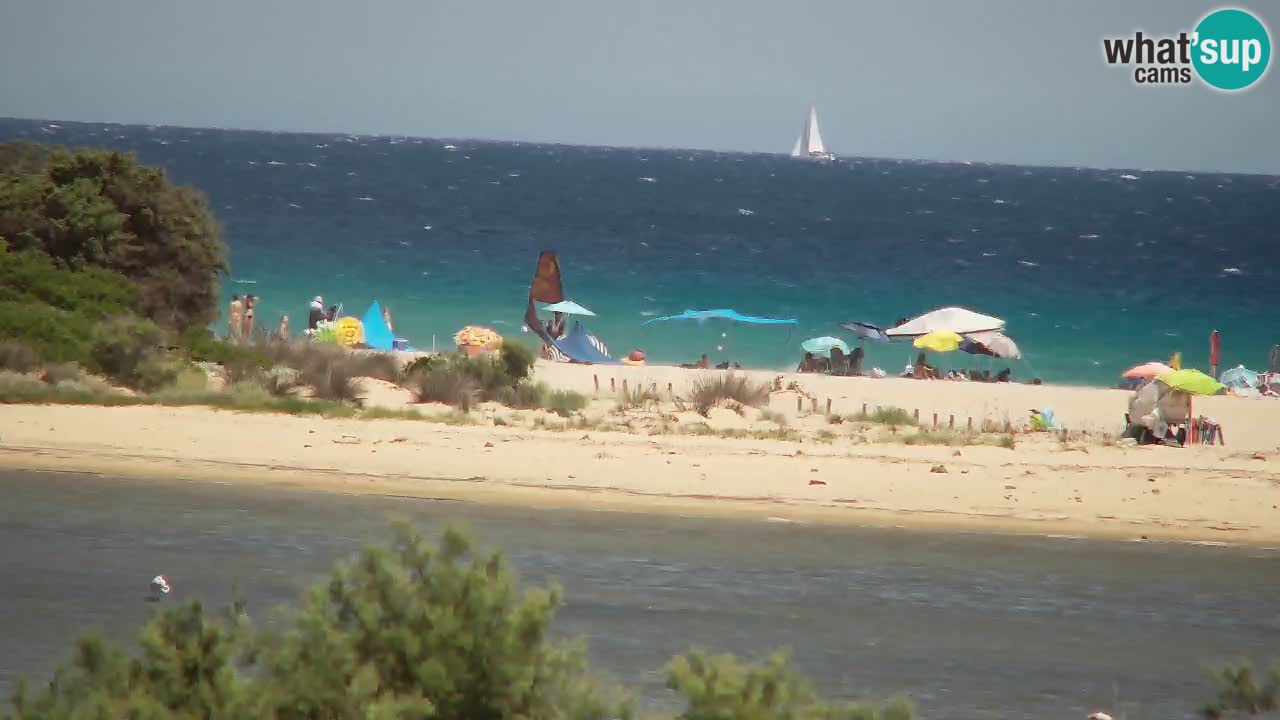Web kamera Chia – Pogled uživo na plažu Su Giudeu