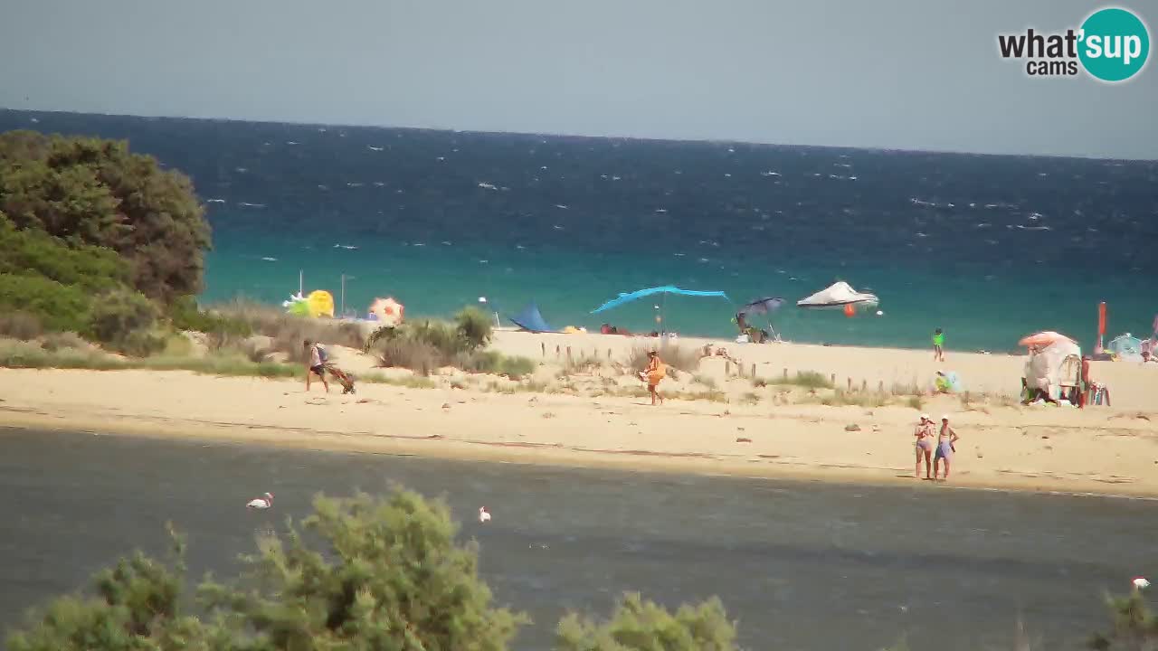 Web kamera Chia – Pogled uživo na plažu Su Giudeu