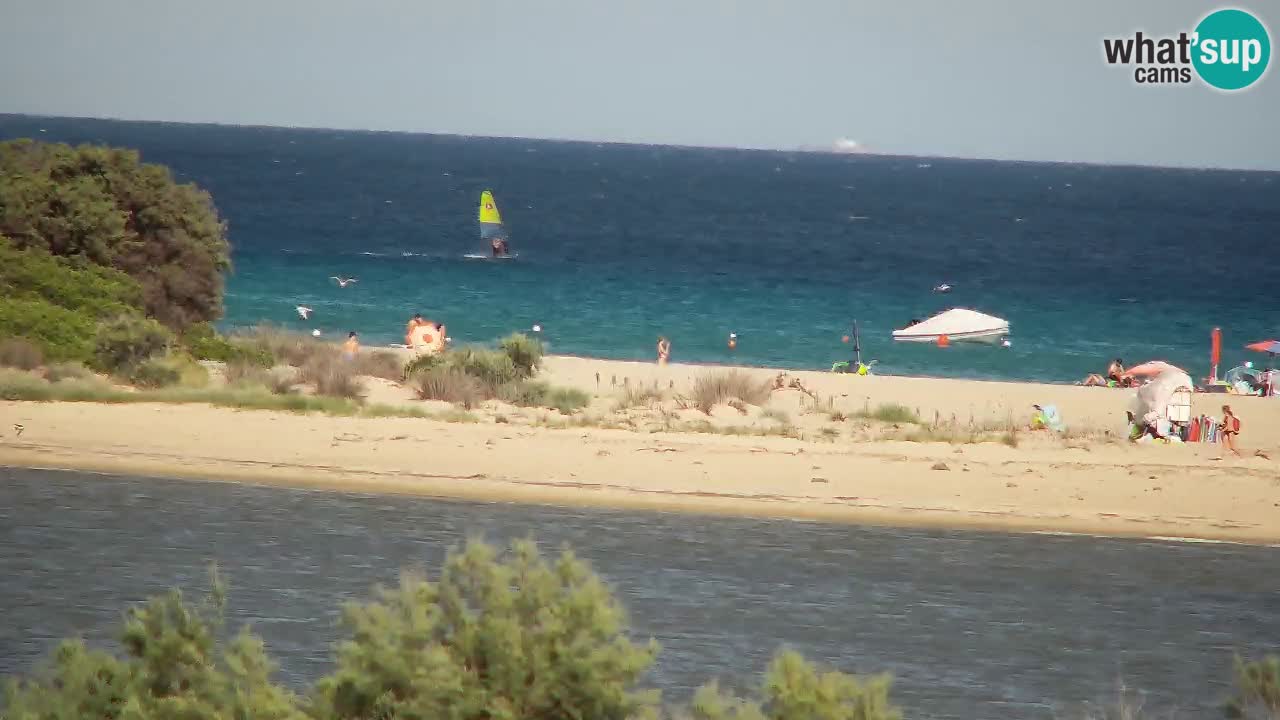Webcam Chia – Live View of Su Giudeu Beach
