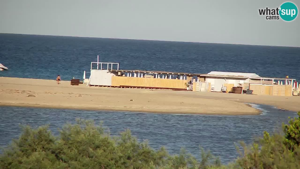 Webcam Chia – Live View of Su Giudeu Beach