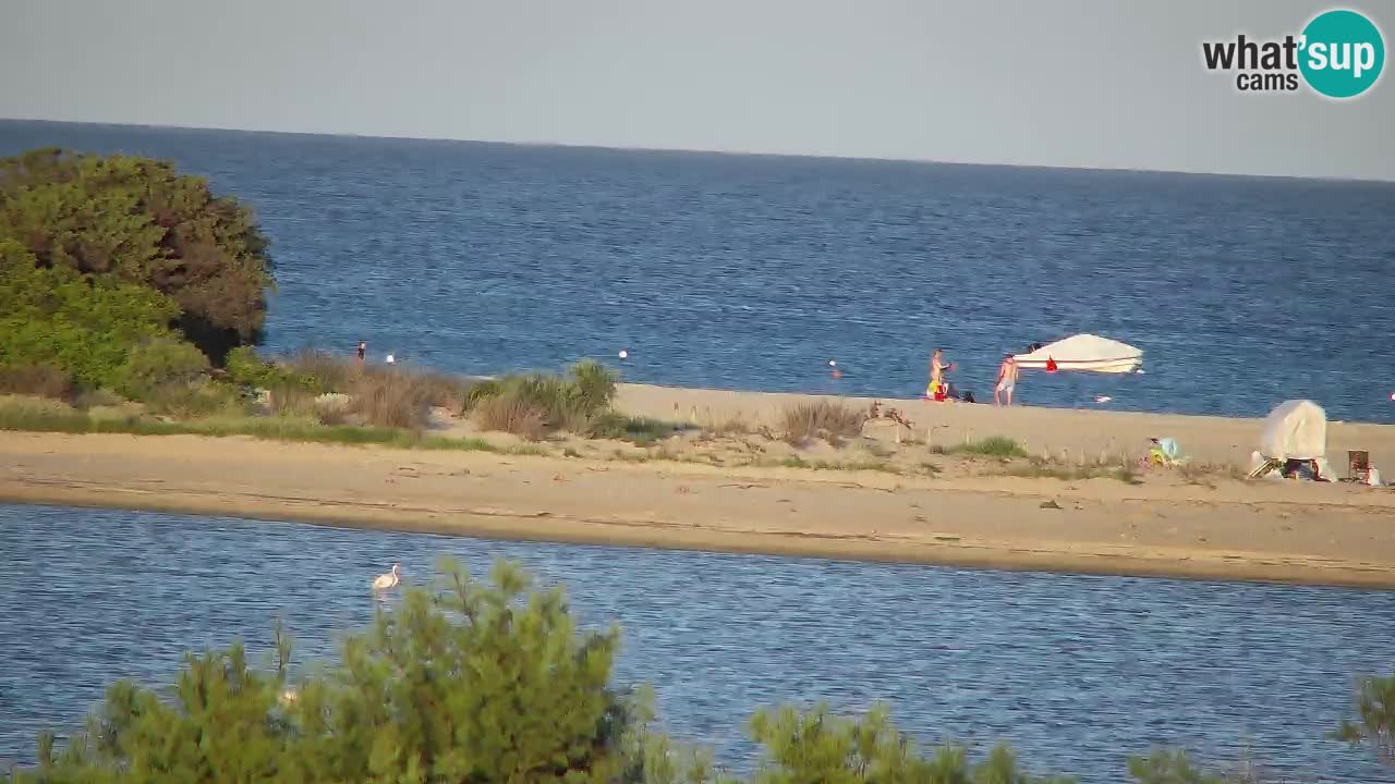 Webcam Chia – Spiaggia Su Giudeu in diretta