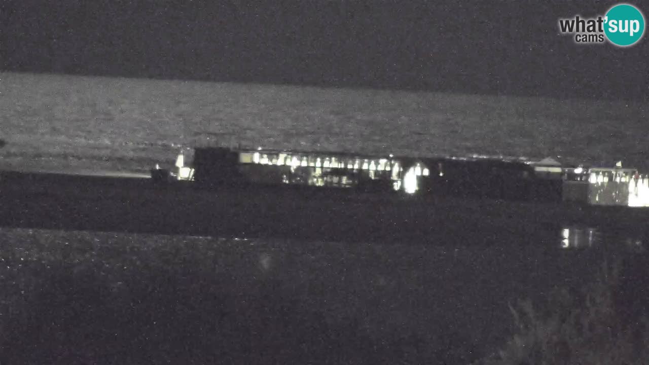 Webcam Chia – Vue en direct de la plage Su Giudeu
