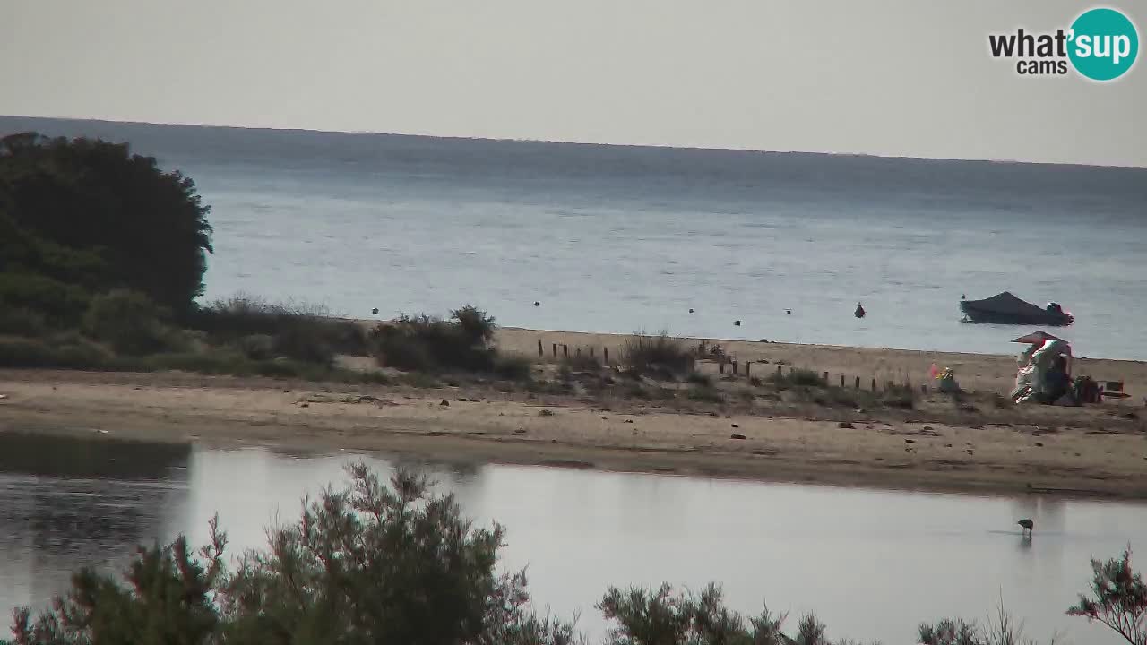 Spletna kamera Chia – Pogled v živo na plažo Su Giudeu