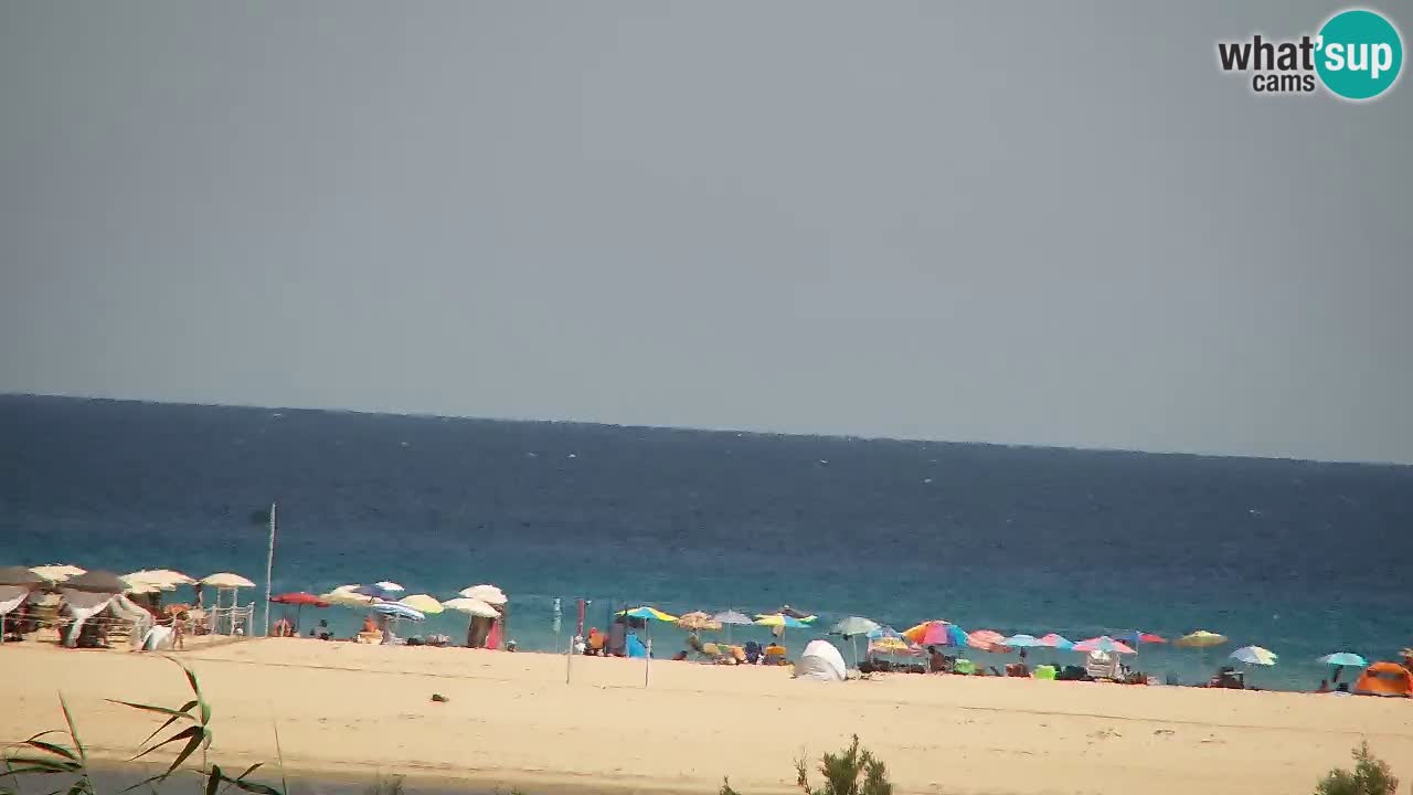 Webcam Chia – Live View of Su Giudeu Beach