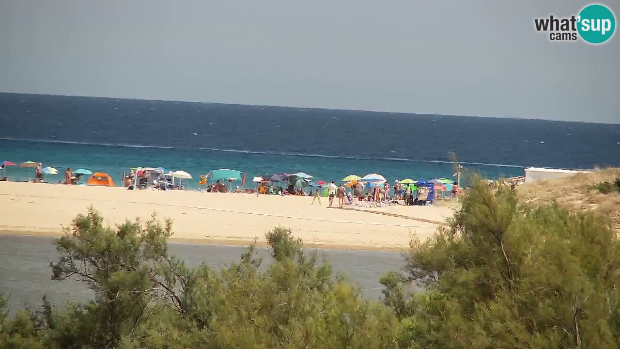 Webcam Chia – Spiaggia Su Giudeu in diretta