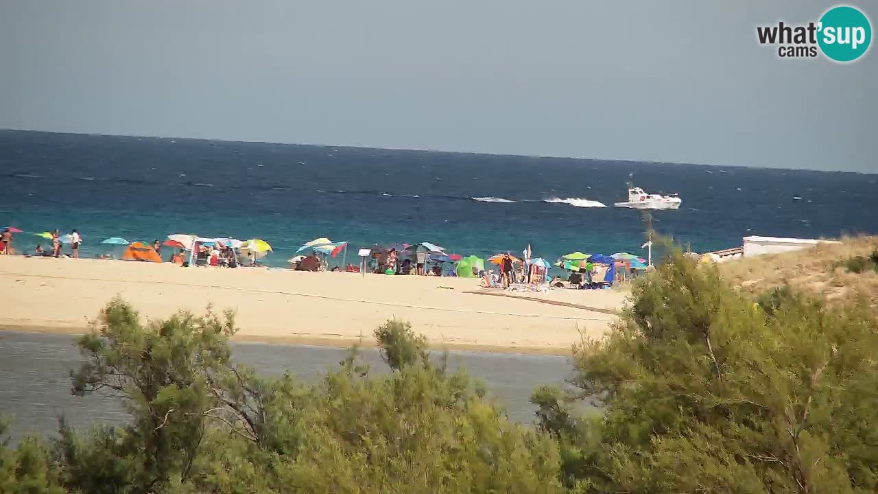 Webcam Chia – Live View of Su Giudeu Beach