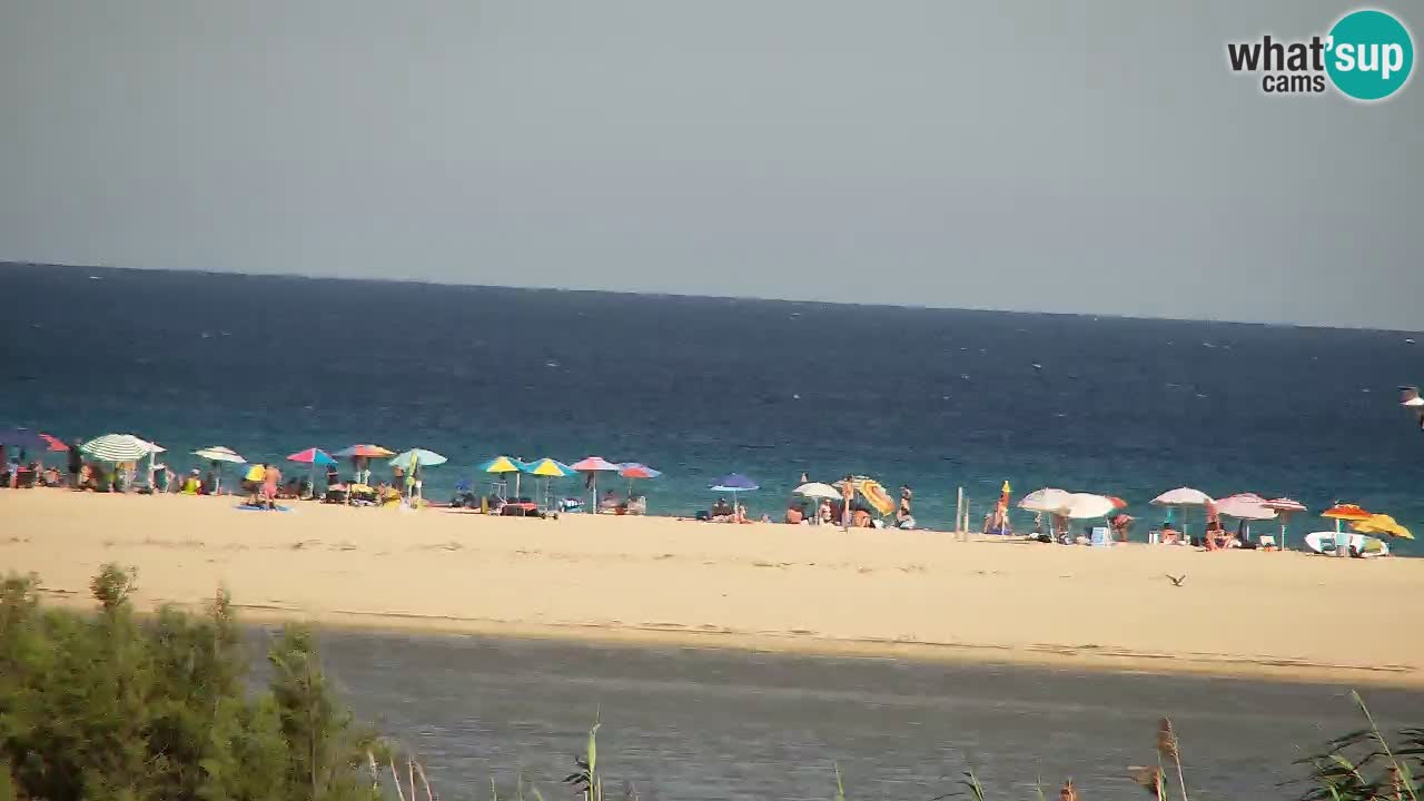 Webcam Chia – Live View of Su Giudeu Beach