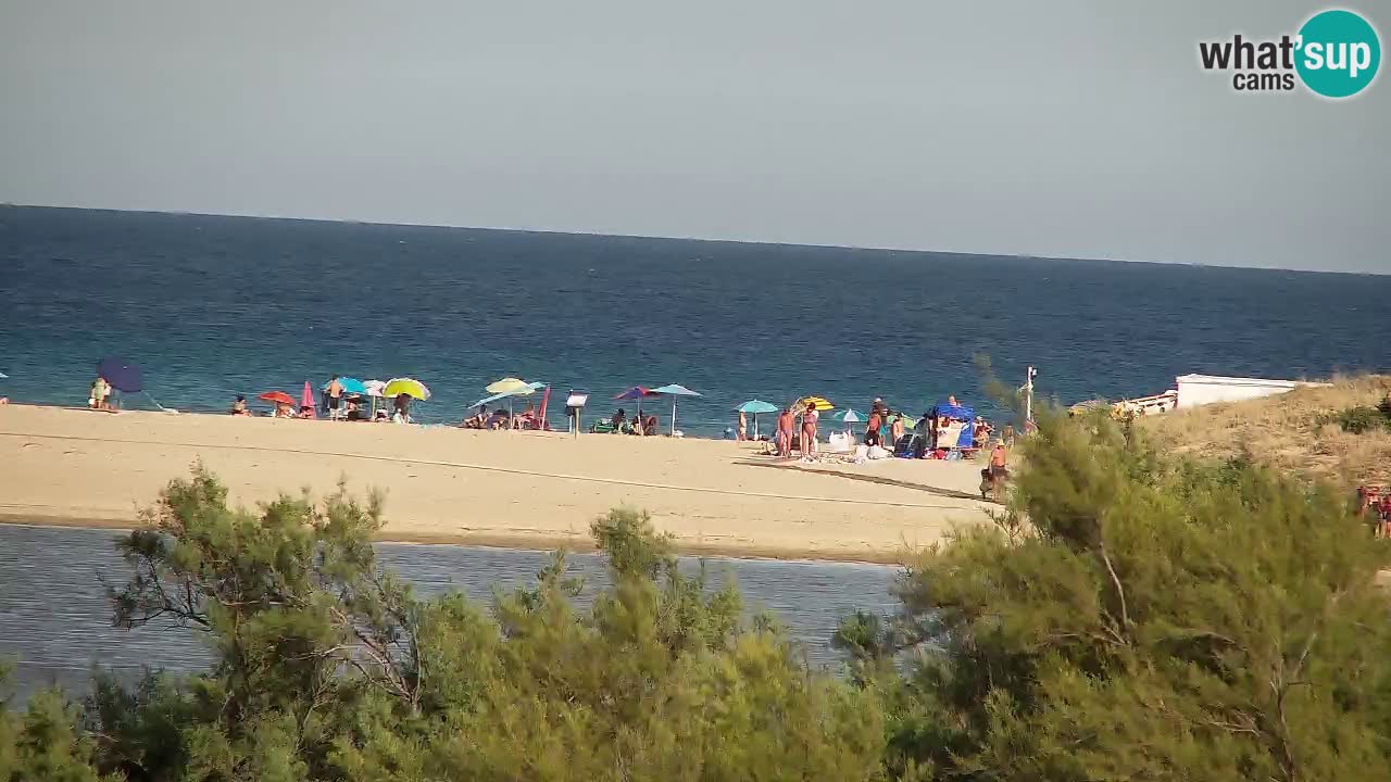 Web kamera Chia – Pogled uživo na plažu Su Giudeu
